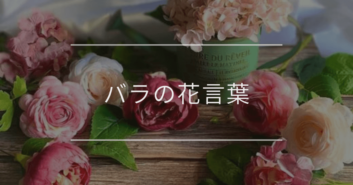 バラの花言葉