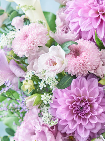 【お供え用】季節の花束 L　- パープル -