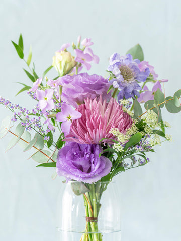 【お供え用】季節の花束 S　- パープル -