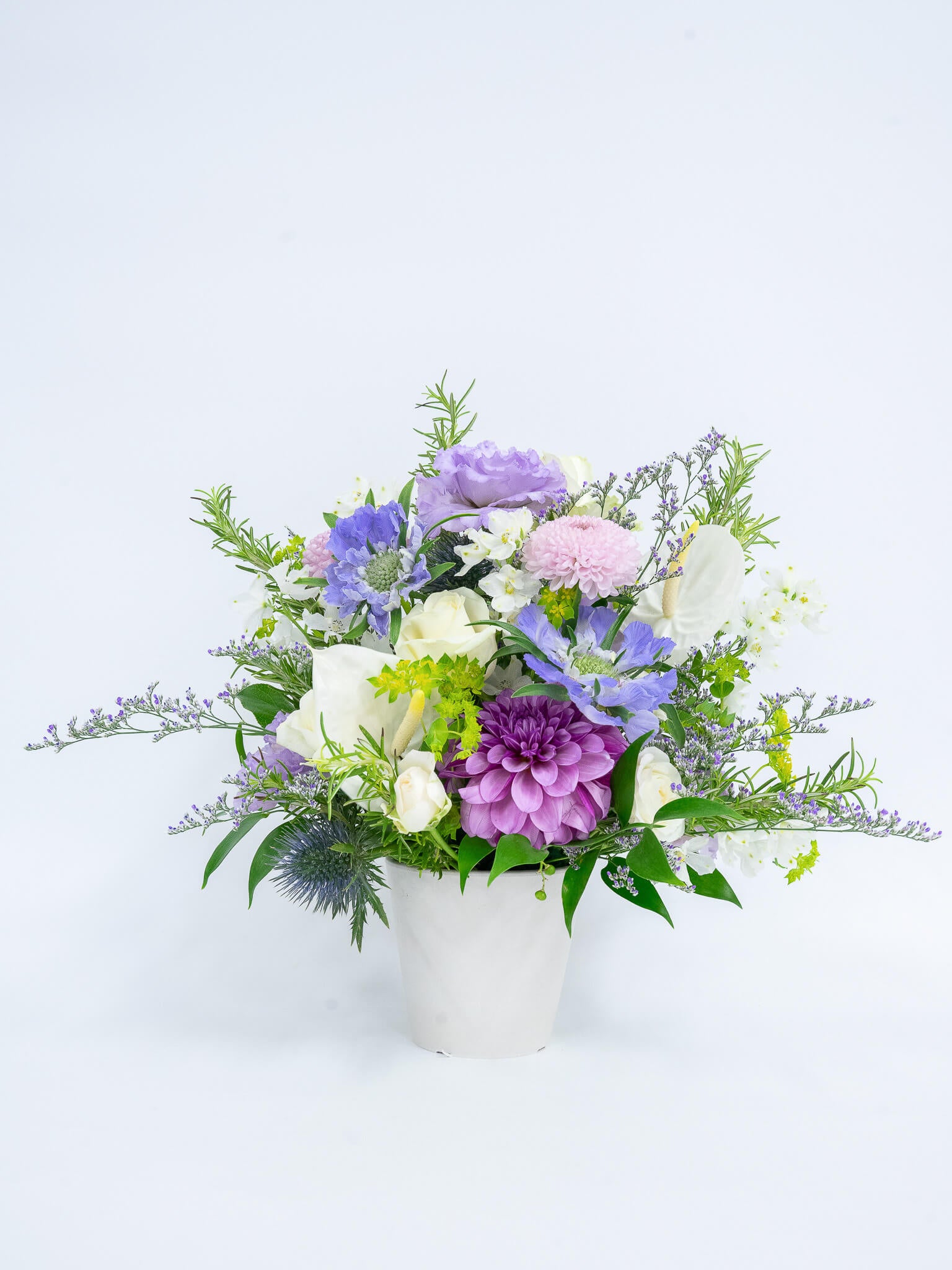 【お供え用】おまかせアレンジ M　- パープル -