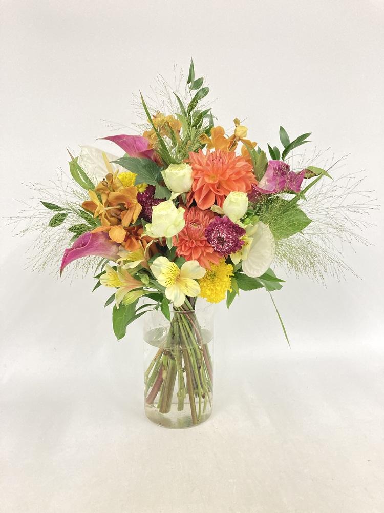 フローリストにおまかせ 季節の花束 L - MIX -