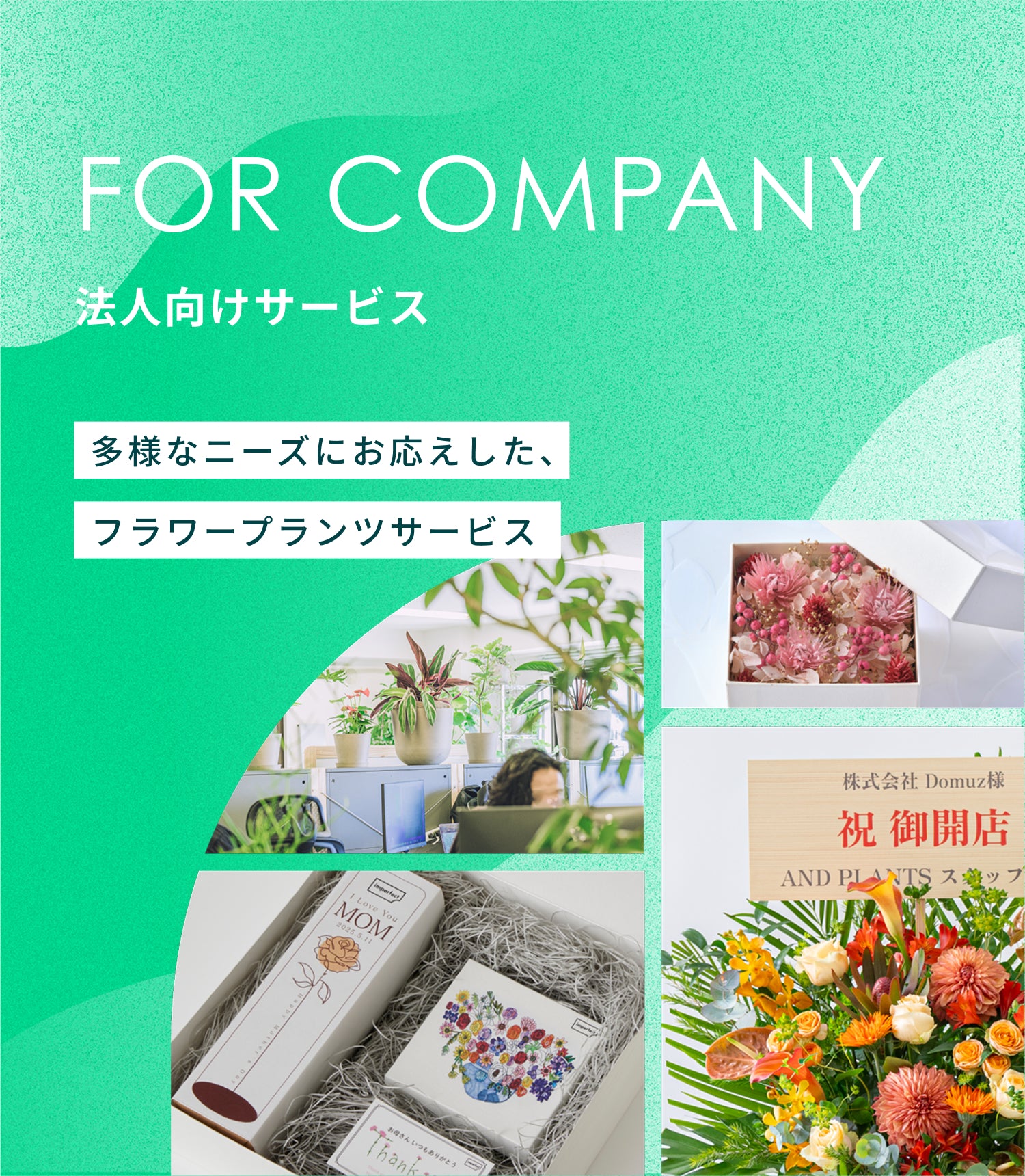 法人向けサービス