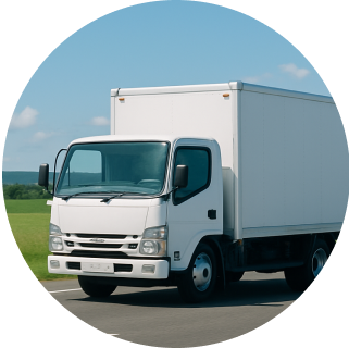 配送業者による配達